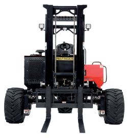 Palfinger GT55 Crayler Forklift shown from the front.